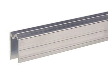 Алюминиевый профиль универсальный HYC-09 для 12,5 мм деревянных панелей - вид 1 миниатюра