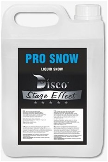 Жидкость для снега Disco Effect D-PrS Pro Snow, 5 л - вид 1 миниатюра