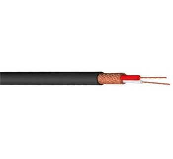 Микрофонный кабель MK 6 микр, двуж, чёрный. - вид 1 миниатюра