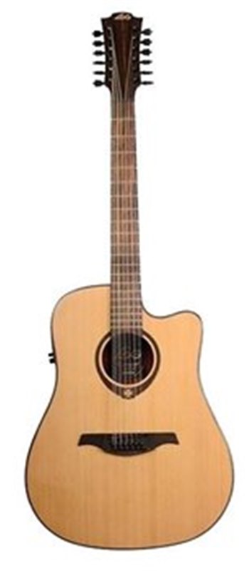 Электроакустическая гитара LAG Tramontane T200D12CE - вид 1 миниатюра