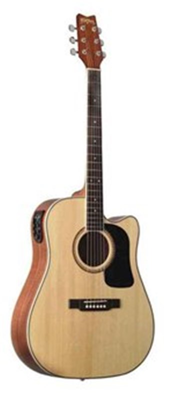 Электроакустическая гитара Washburn D10SCEB - вид 1 миниатюра