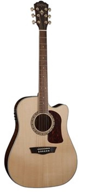 Электроакустическая гитара Washburn D34SCE - вид 1 миниатюра