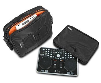 Сумки и аксессуары для DJ коллекции Ultimate UDG Ultimate CourierBag DeLuxe 17 Black/Orange inside - вид 1 миниатюра