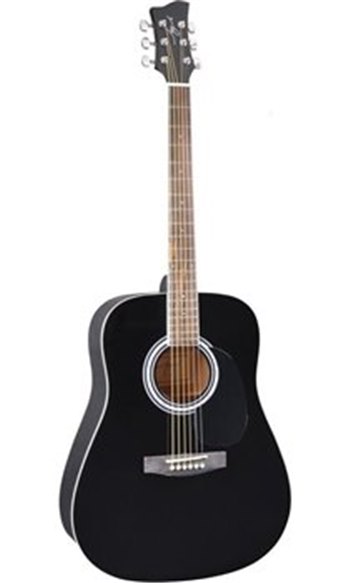 Акустическая гитара Jay Turser JJ45 BK - вид 1 миниатюра