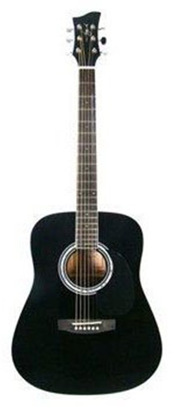 Акустическая гитара (Набор) Jay Turser JJ45 PAK BK - вид 1 миниатюра