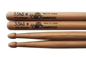 Барабанные палочки Red Hickory Los Cabos LCD55ABRH - 55AB Red Hickory
