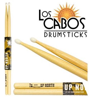 Барабанные палочки Up North Los Cabos LCDUP7N - Up North 7A Nylon tip