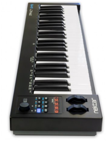 USB-MIDI клавиатура-контроллер Nektar Impact GX61 - вид 3 миниатюра