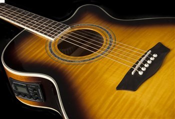 Электроакустическая гитара Washburn EA15ATB - вид 3 миниатюра