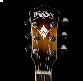 Электроакустическая гитара Washburn EA15ATB - вид 5 миниатюра