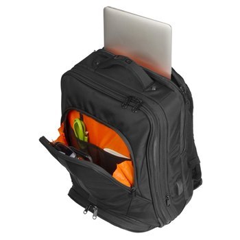 UDG Ultimate Backpack Slim Black/Orange Inside - вид 3 миниатюра
