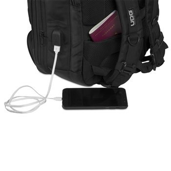UDG Ultimate Backpack Slim Black/Orange Inside - вид 9 миниатюра