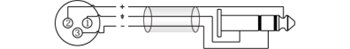 Готовый микрофонный кабель Roxtone SMXJ220L10 - вид 3 миниатюра