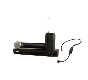 Радиосистема с ручным микрофоном и головным микрофоном SHURE PGA31BLX1288/PGA31 - вид 1 миниатюра