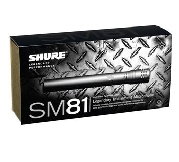 Инструментальный микрофон SHURE SM81 - вид 2 миниатюра
