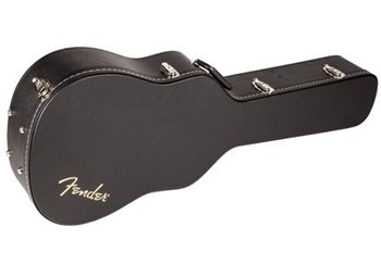 Кейс для акустической гитары FENDER DREADNOUGHT ACOUSTIC GUITAR CASE BLACK FLAT TOP