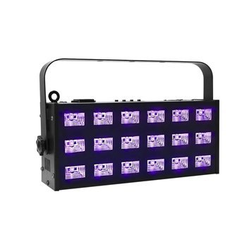 Ультрафиолетовый прожектор LEDUV DMX18 * 3W