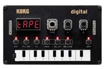 Компактный DIY синтезатор KORG NTS-1 digital kit