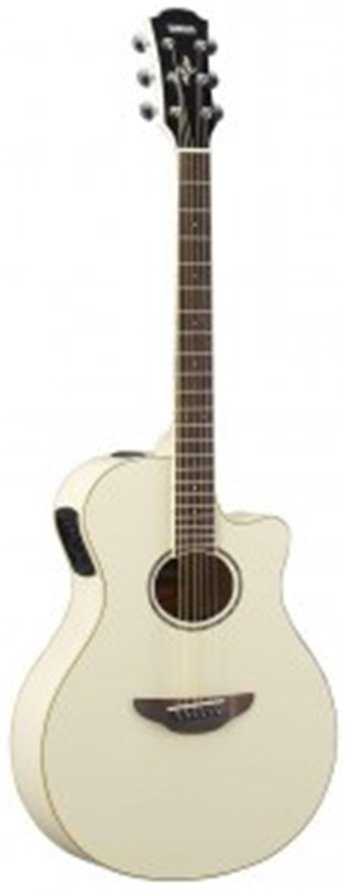 Электроакустическая гитара YAMAHA APX600 VINTAGE WHITE