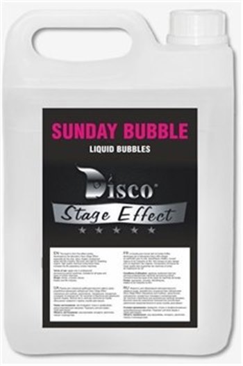 Раствор для генератора мыльных пузырей Disco Effect D-SB Sunday Bubble, 5 л
