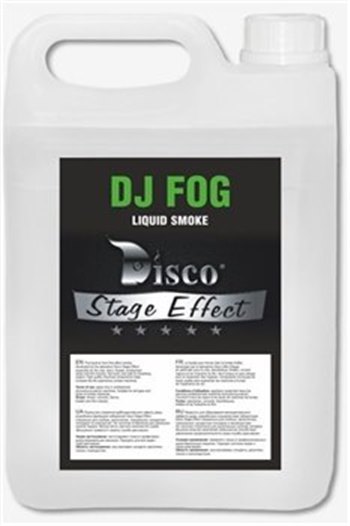 Жидкость для дым машины Disco Effect D-DF DJ Fog, 5 л - вид 1 миниатюра