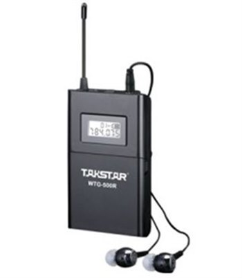 Приемник WTG-500R для беспроводной системы Takstar тур-гид WTG-500 - вид 1 миниатюра