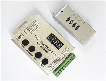 Полноцветный контроллер с пультом ДУ серии MAGIC алюминиевый корпус HC008 - вид 1 миниатюра