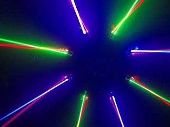 Лазер New Light M-J8-50RGB RGB 8-light Laser Scan - вид 3 миниатюра