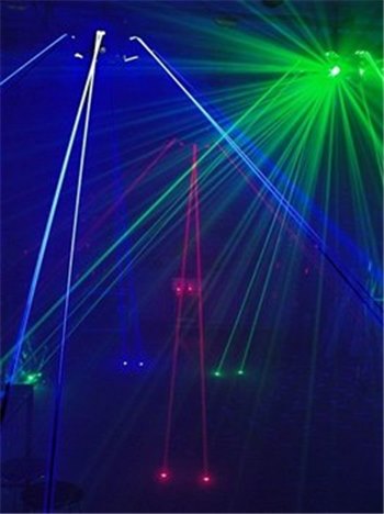 Лазер New Light M-J8-50RGB RGB 8-light Laser Scan - вид 5 миниатюра