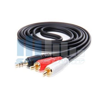 Міжблочний кабель Mini Jack - 2RCA SKY SOUND RC-002 (3m) PRO - вид 1 мініатюра