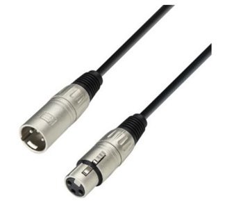 Готовый микрофонный кабель 4all Audio MIC021-1M XLR-XLR - вид 1 миниатюра