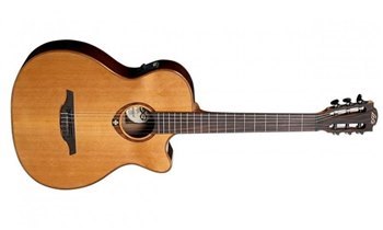 Электроакустическая гитара с нейлоновыми струнами Lag Tramontane TN100ACE - вид 1 миниатюра