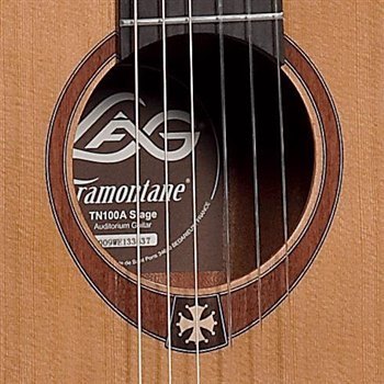 Электроакустическая гитара с нейлоновыми струнами Lag Tramontane TN100ACE - вид 3 миниатюра