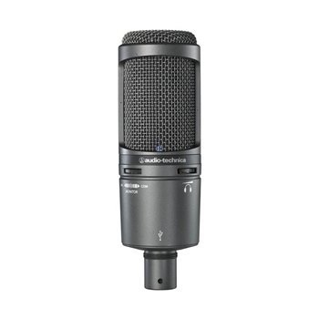 Микрофон студийный Audio-Technica AT2020USB+ - вид 1 миниатюра