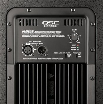 Активная акустическая система QSC HPR 152i - вид 1 миниатюра