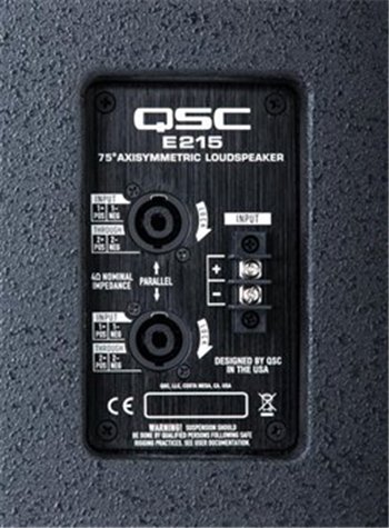 Акустические системы пассивные QSC E215 - вид 3 миниатюра