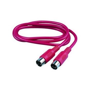 Аксессуары Reloop MIDI cable 5.0 m red - вид 1 миниатюра