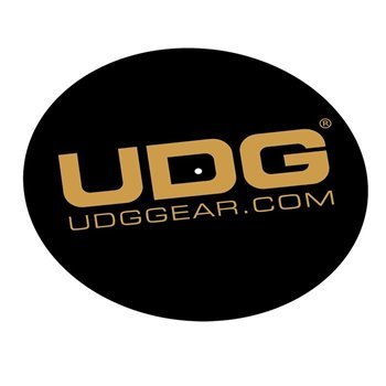 Аксессуары для виниловых проигрывателей UDG Turntable Slipmat Set Black/Golden