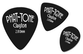 Медиаторы басовые серии PHAT-TONE Clayton PSTS/3 PHAT-TONE ST(3 шт.) - вид 1 миниатюра