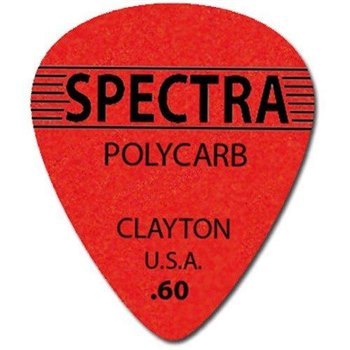 Медіатори серії &quot;SPECTRA POLYCARB&quot; Clayton SPE70 / 12 SPECTRA POLYCARB PICK STD (упак 12шт.)
