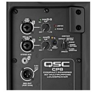 Активна акустична система QSC CP8 - вид 14 мініатюра