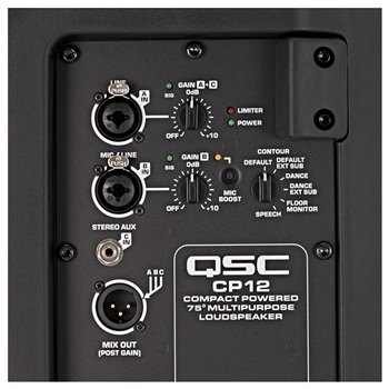 Активная акустическая система QSC CP12 - вид 12 миниатюра