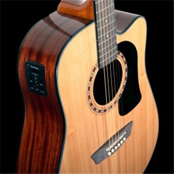 Электроакустическая гитара Washburn AD5CE - вид 9 миниатюра