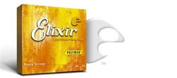 Струни для банжо Elixir Banj PW M - вид 1 мініатюра