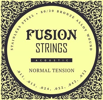 Струны для акустической гитары Fusion strings FA11 - вид 1 миниатюра