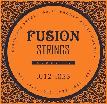 Струны для гитары акустической Fusion strings FA12 - вид 1 миниатюра