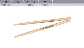 Барабанные палочки Rohema Junior Sticks - вид 1 миниатюра