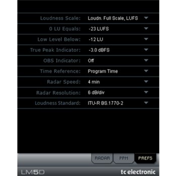 TC Electronic LM5D Loudness Meter for TDM/Pro Tools - вид 3 мініатюра