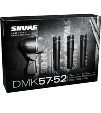 Комплект микрофонов для ударной установки SHURE DMK57-52 - вид 1 миниатюра