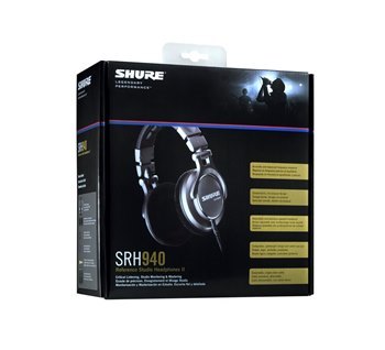 Студийные наушники SHURE SRH940 - вид 8 миниатюра